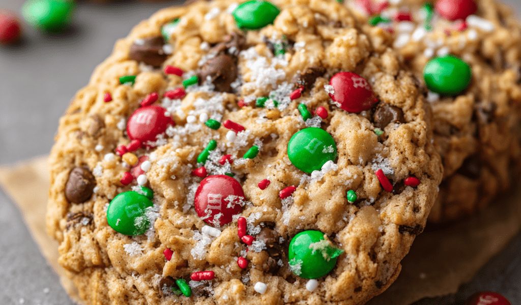 Christmas Monster Cookies