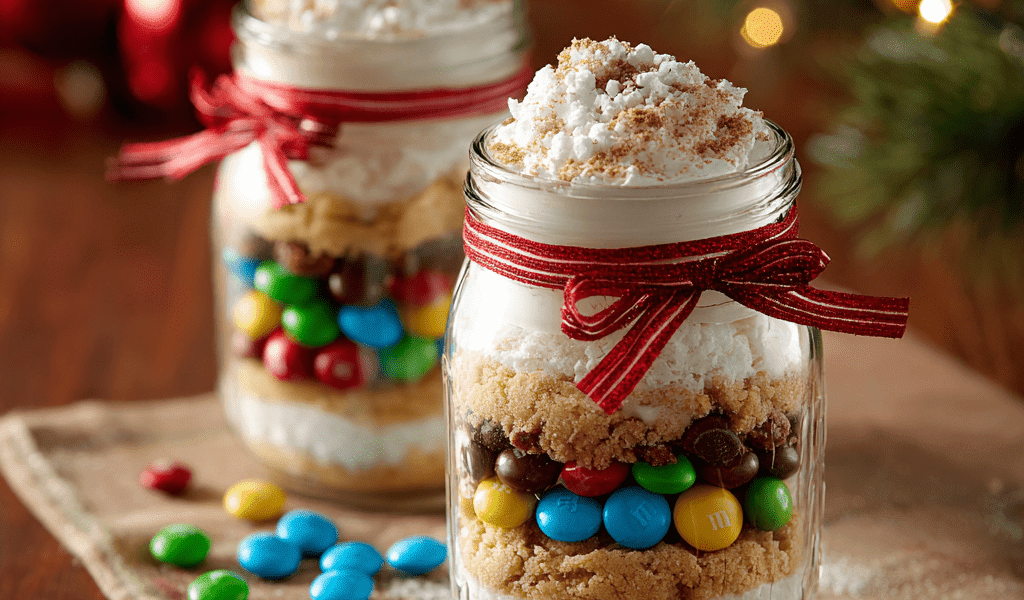 Holiday Mason Jar Cookies