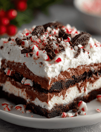 Chocolate Peppermint Lasagna