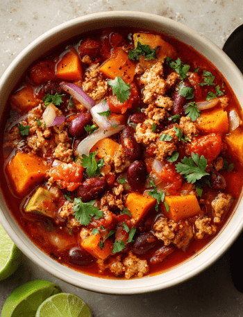 Turkey & Sweet Potato Chili