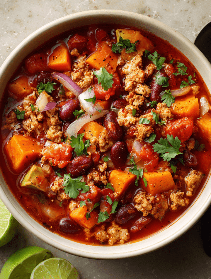 Turkey & Sweet Potato Chili