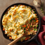 Turkey Shepherd’s Pie with Mashed Potato Topping