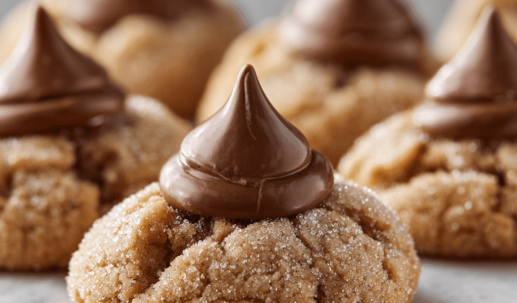 The BEST Peanut Butter Kiss Cookies