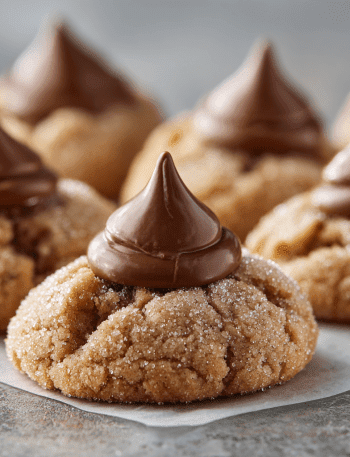 The BEST Peanut Butter Kiss Cookies