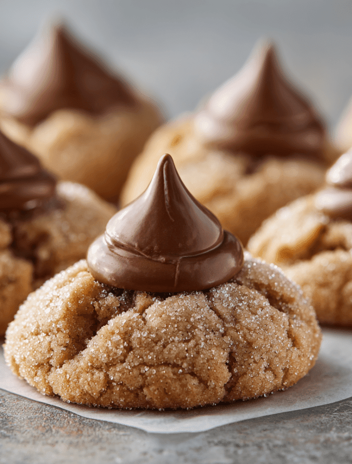 The BEST Peanut Butter Kiss Cookies