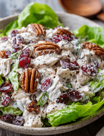 Cranberry Pecan Chicken Salad