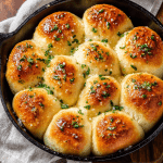 Easy Garlic Butter Dinner Rolls