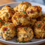 Crispy Turkey Stuffing Balls