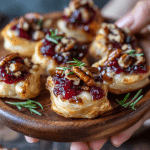 Baked Cranberry Brie Bites