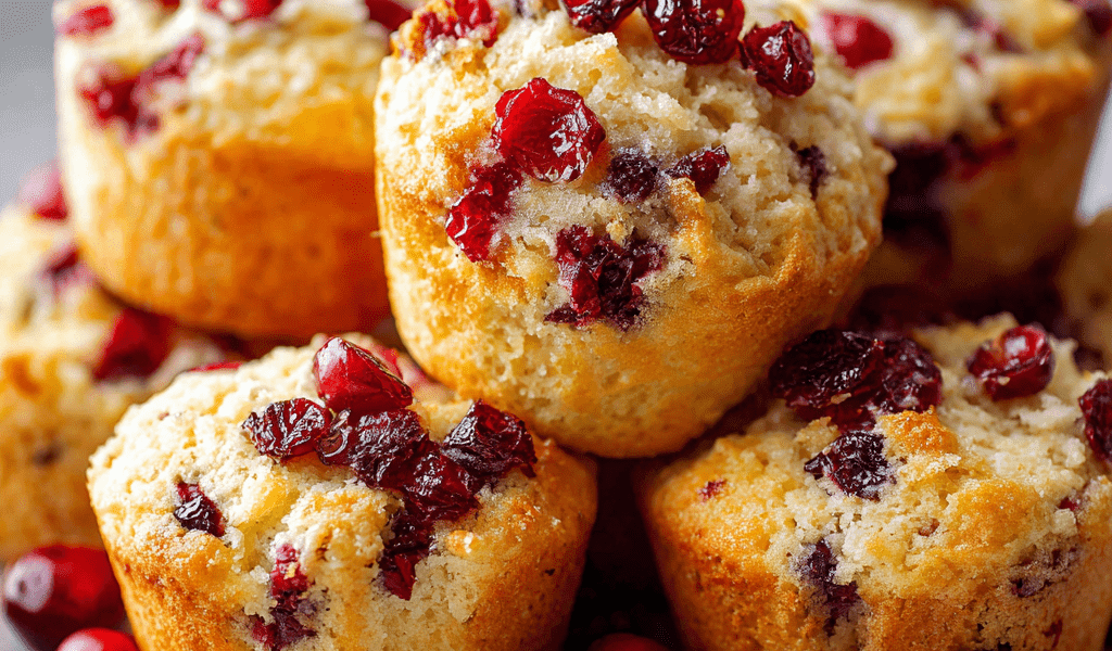 Easy Cranberry Orange Muffins