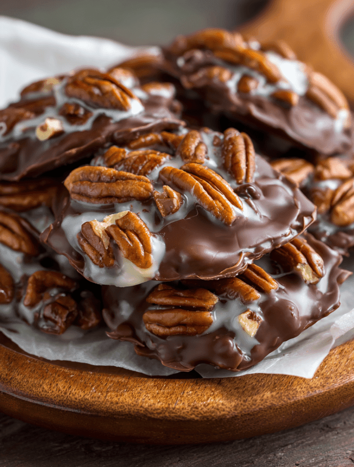 Crockpot Chocolate Turtles