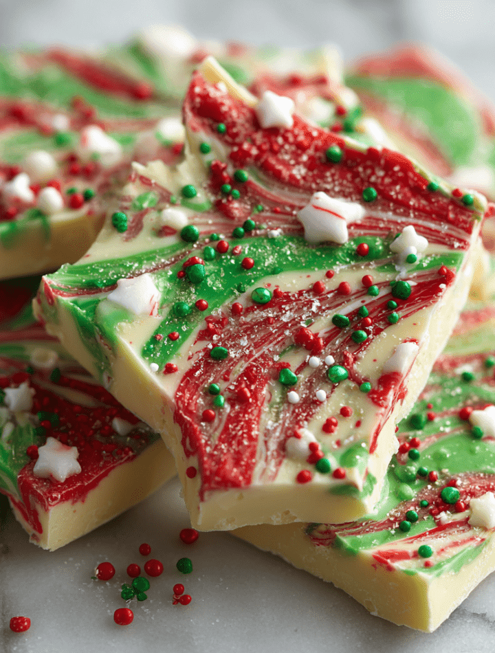 Red & Green Sprinkle Bark