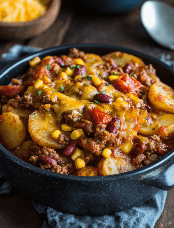 Slow Cooker Cowboy Casserole