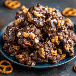 Sweet & Salty Chocolate Peanut Clusters