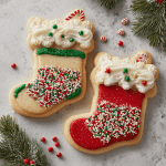 Stuffed Stocking Cookie Pouches
