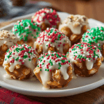 Christmas Caramel Pretzel Bites – Sweet, Salty, and Super Festive