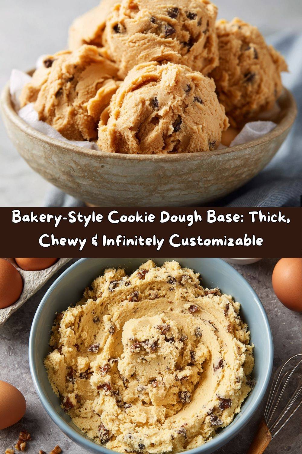 Bakery-Style Cookie Dough Base