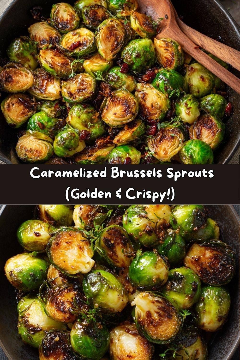 Caramelized Brussels Sprouts (Golden & Addictive!)