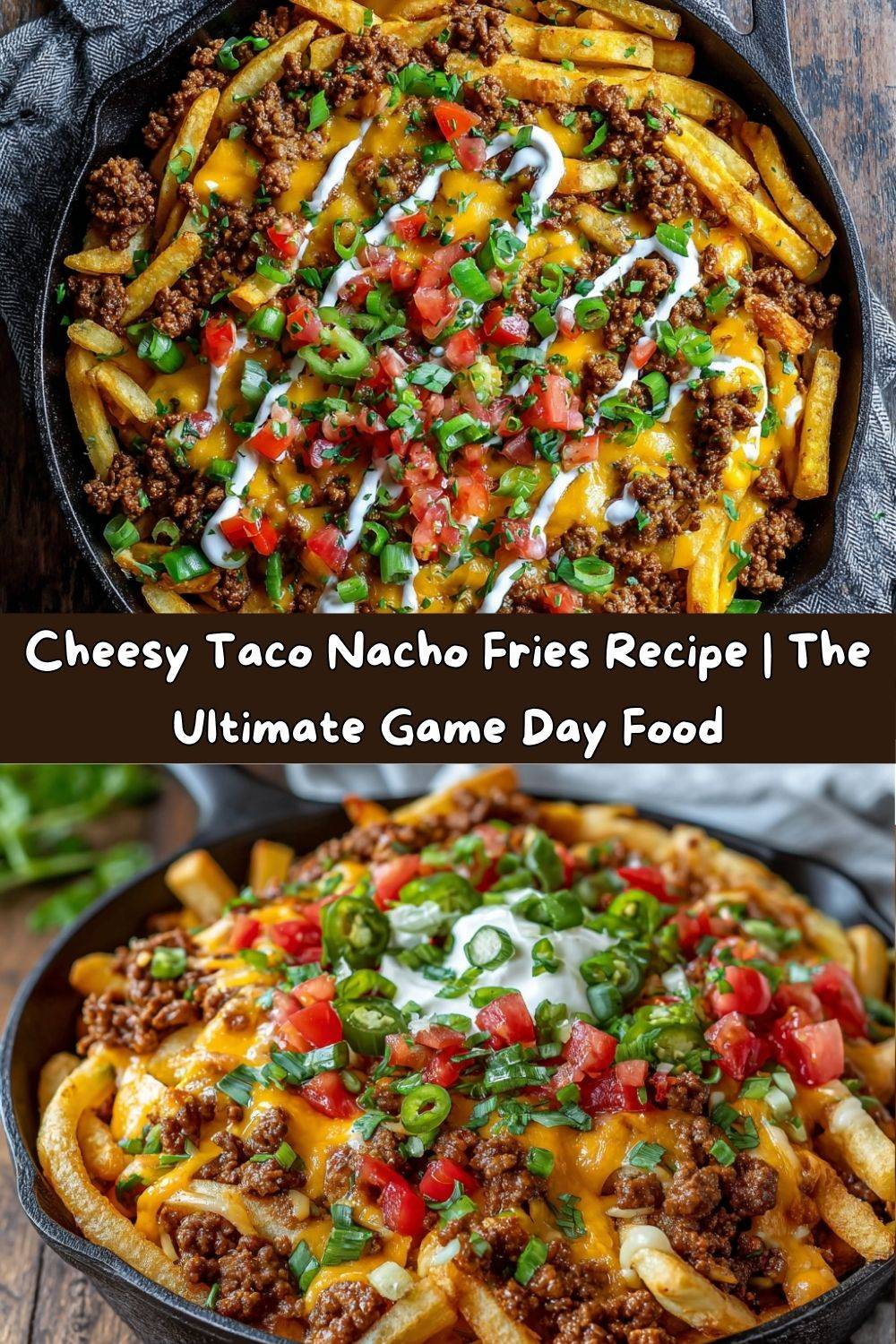 CHEESY TACO NACHO FRIES