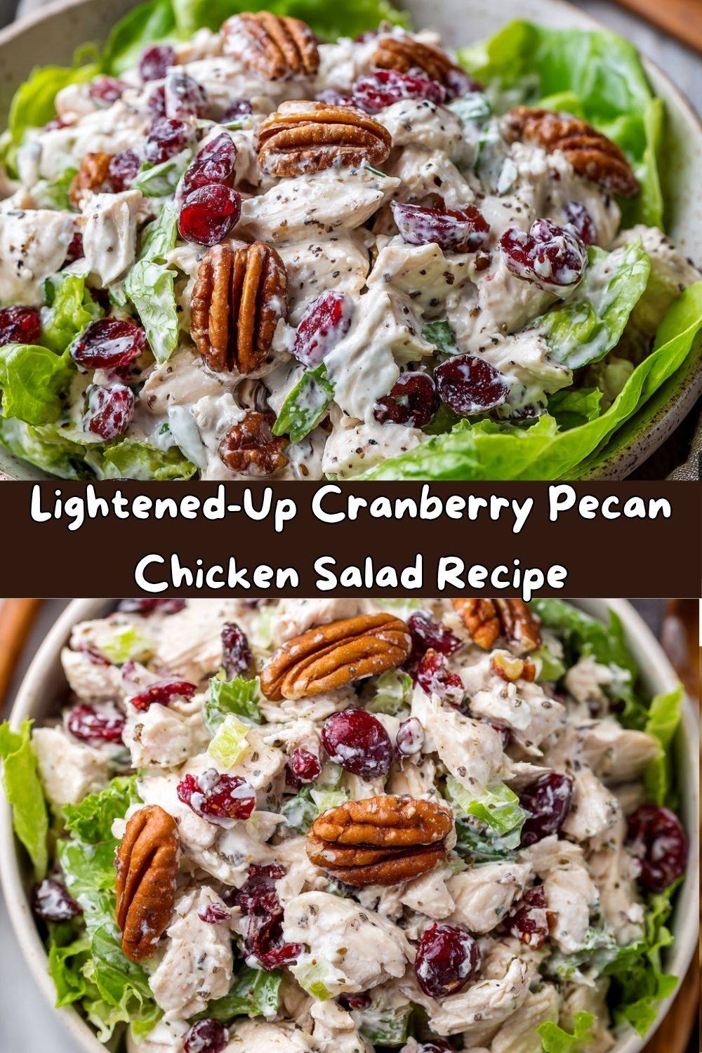 Cranberry Pecan Chicken Salad
