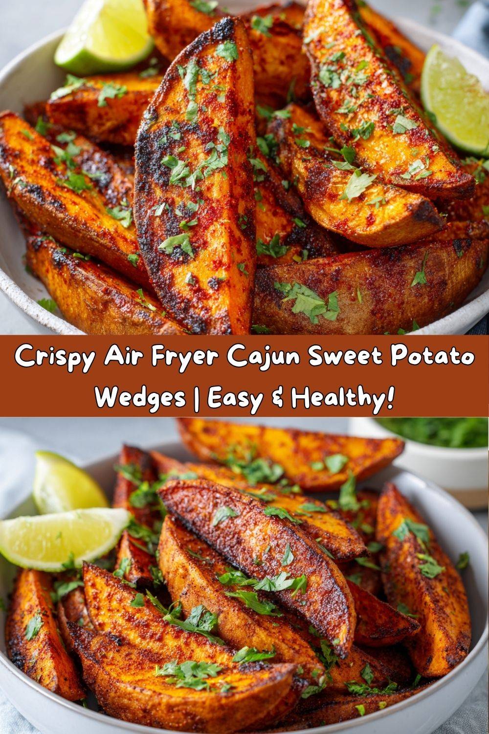 Air Fryer Cajun Sweet Potato Wedges