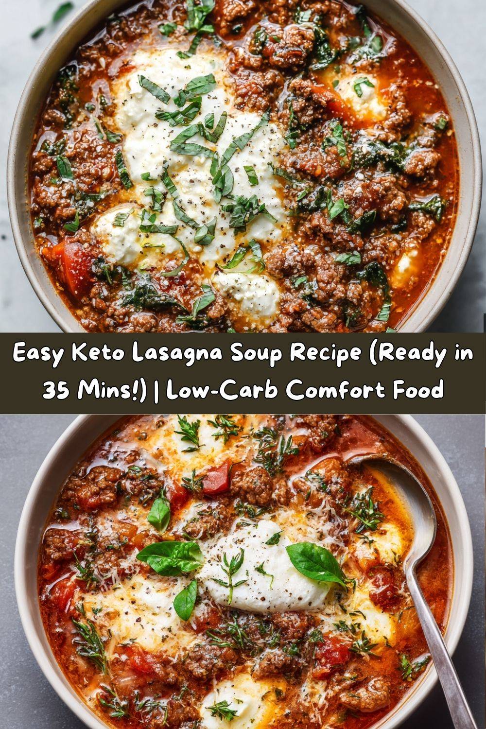Keto Lasagna Soup