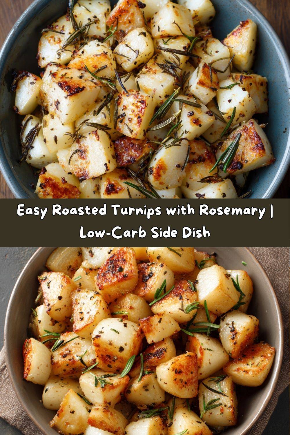 Roasted Turnips with Rosemary