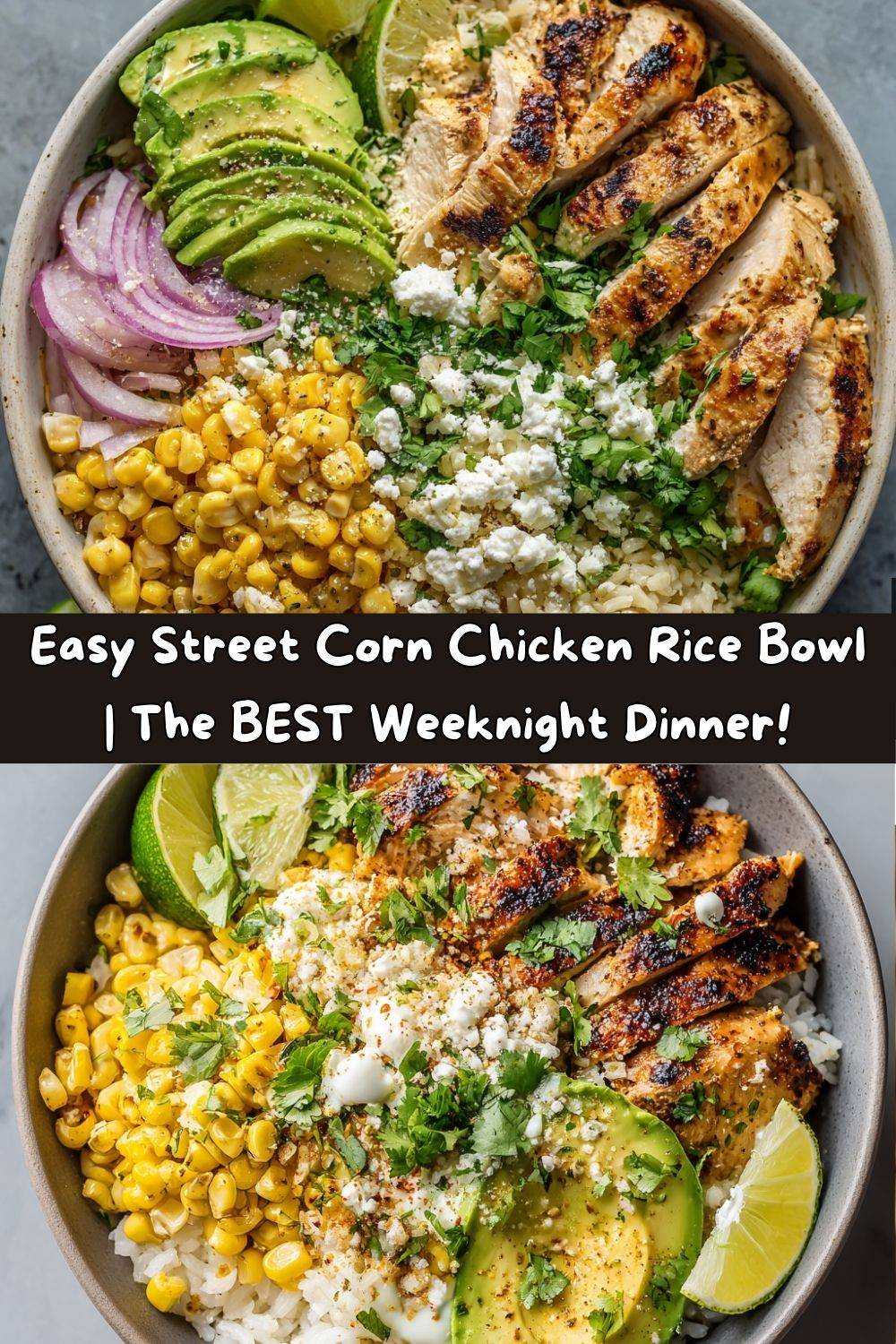 Easy Street Corn Chicken Rice Bowl