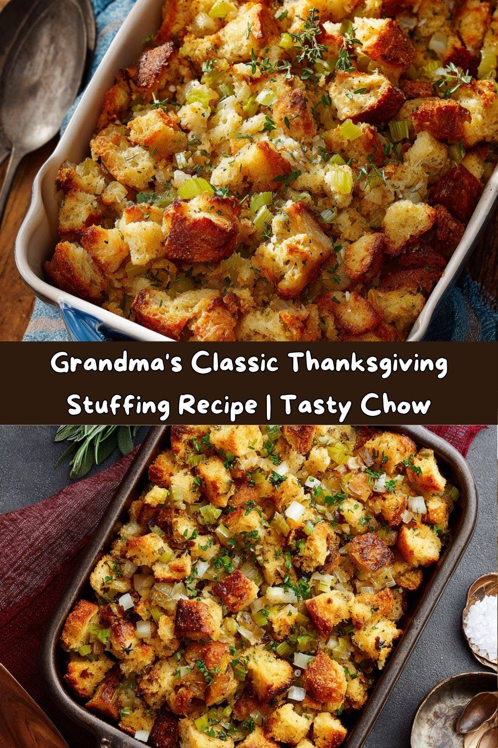 Grandma’s Classic Thanksgiving Stuffing