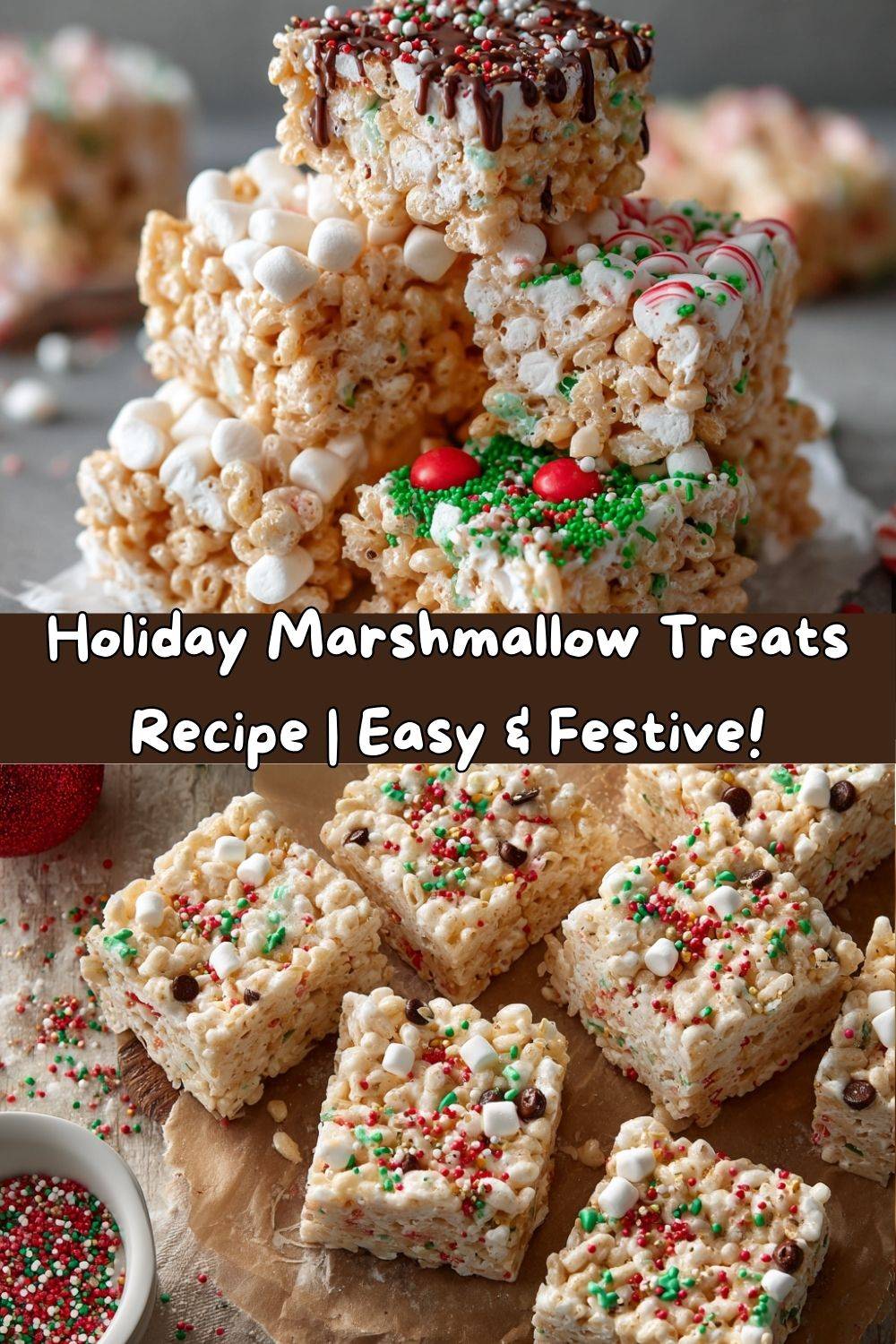 Holiday Marshmallow Treats