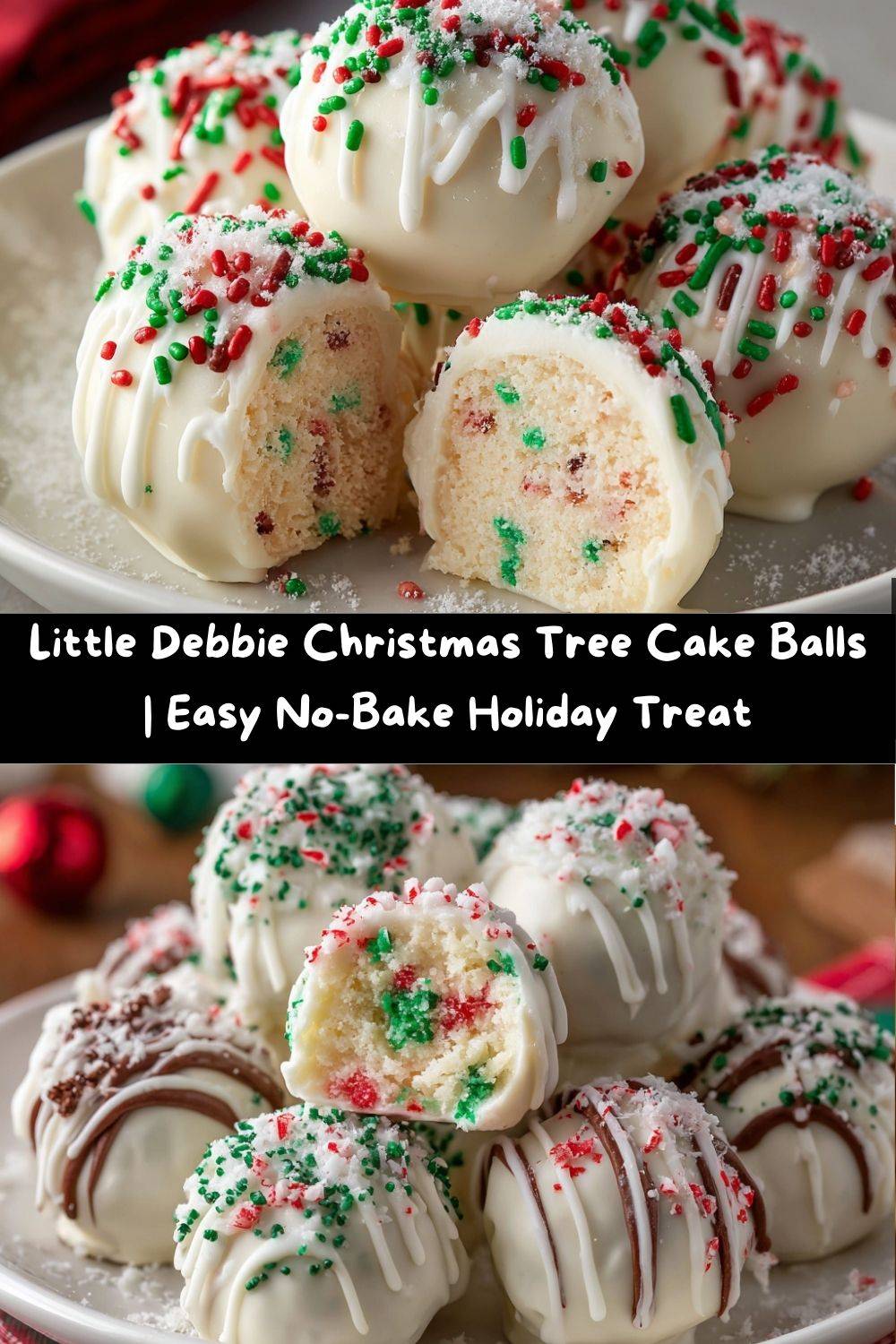 Little Debbie Christmas Tree Cake Balls