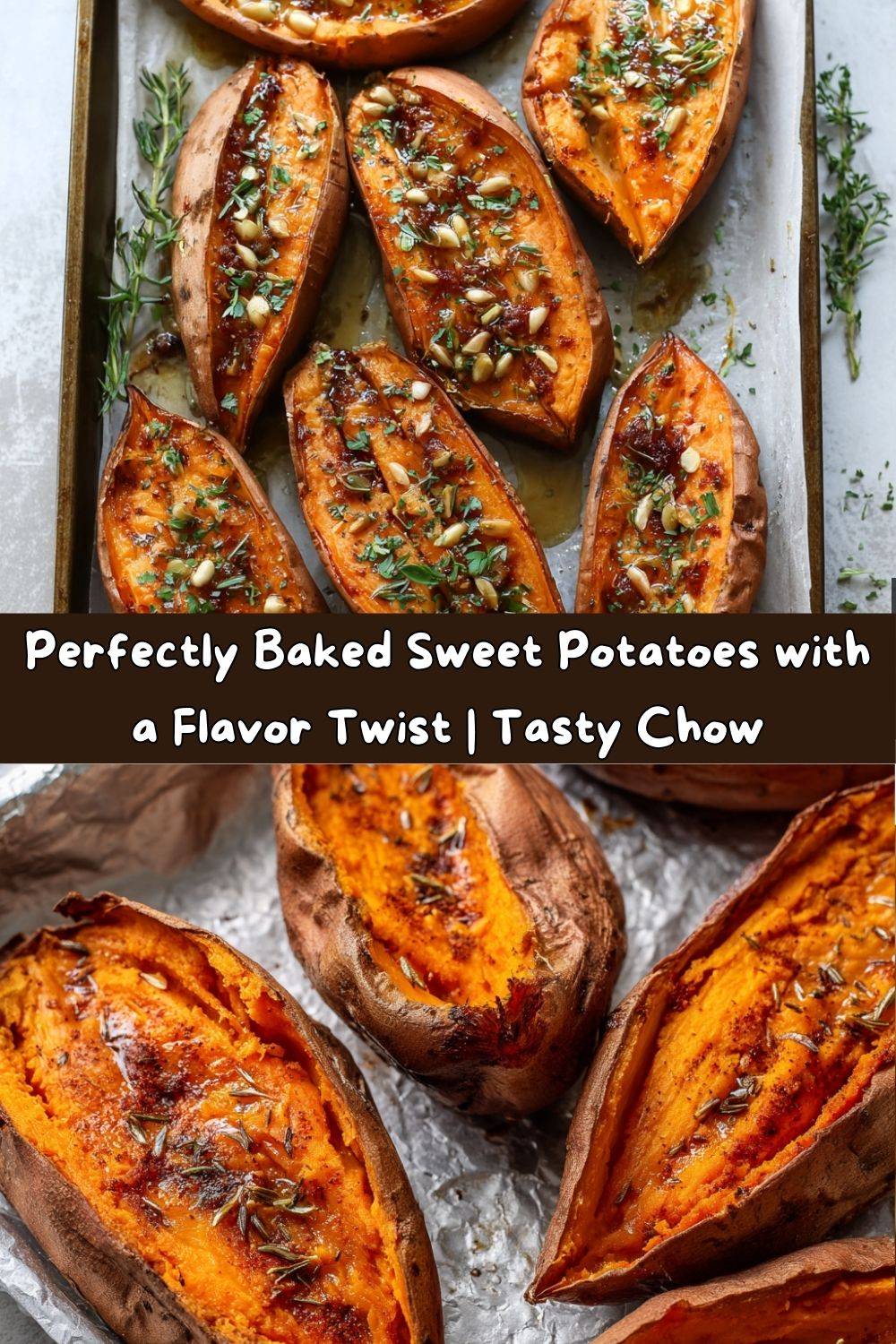 Perfectly Baked Sweet Potatoes