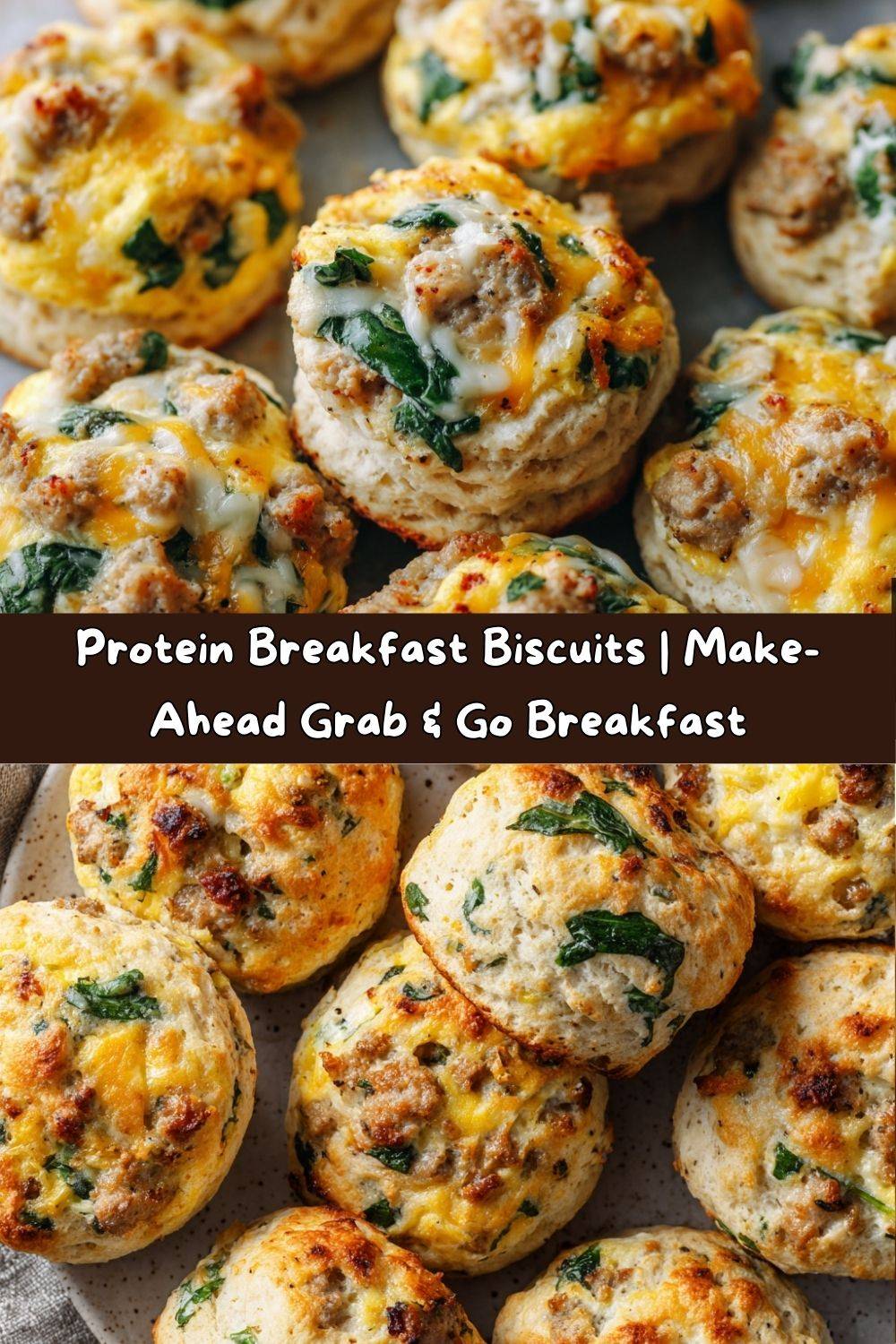 Protein Breakfast Biscuits