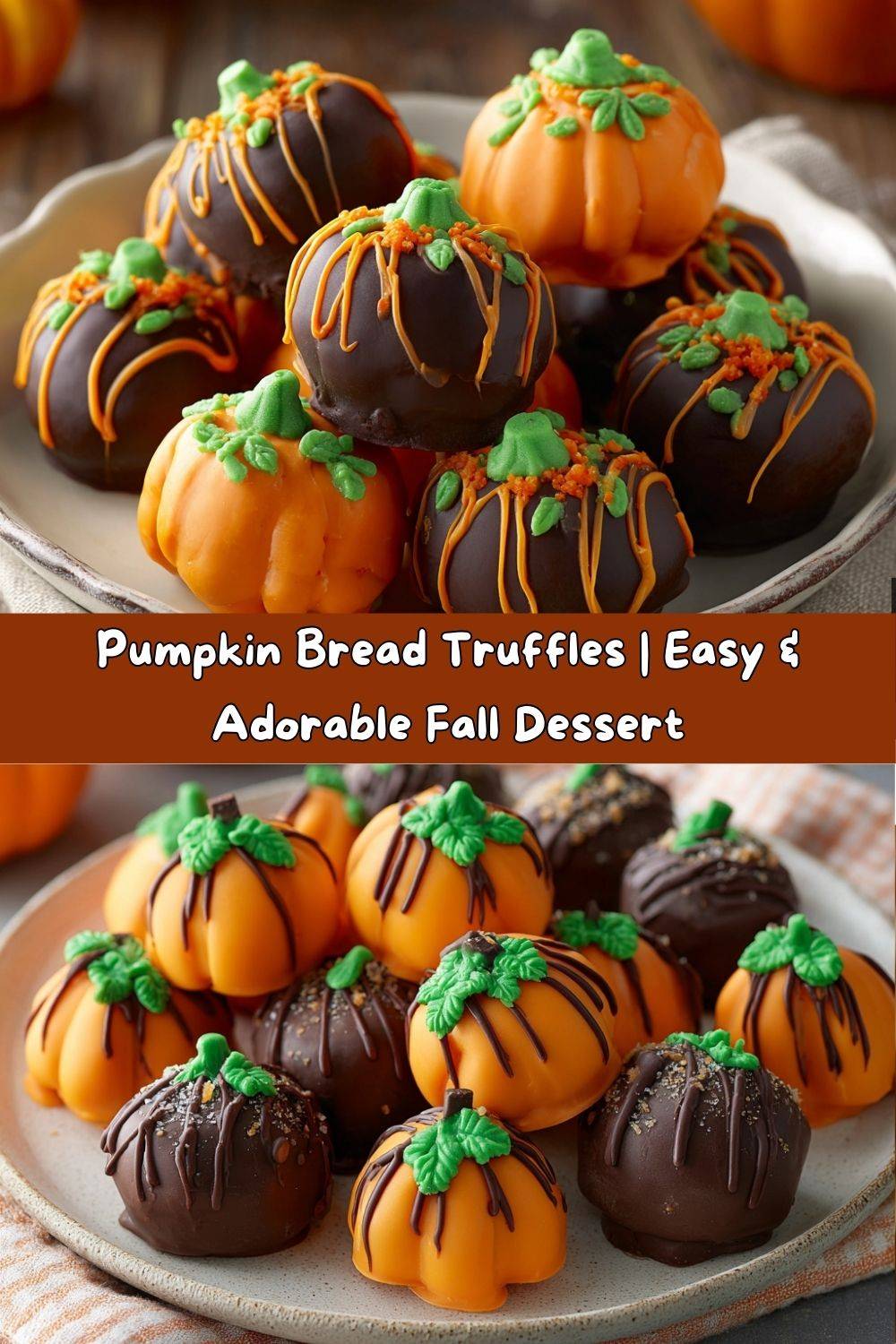 Pumpkin Bread Truffles