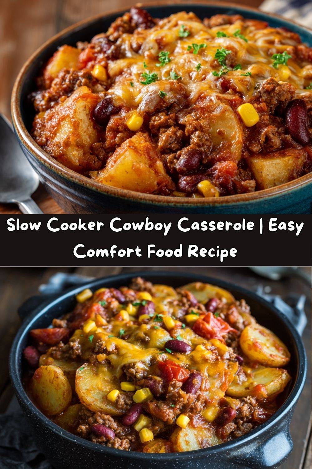 Slow Cooker Cowboy Casserole
