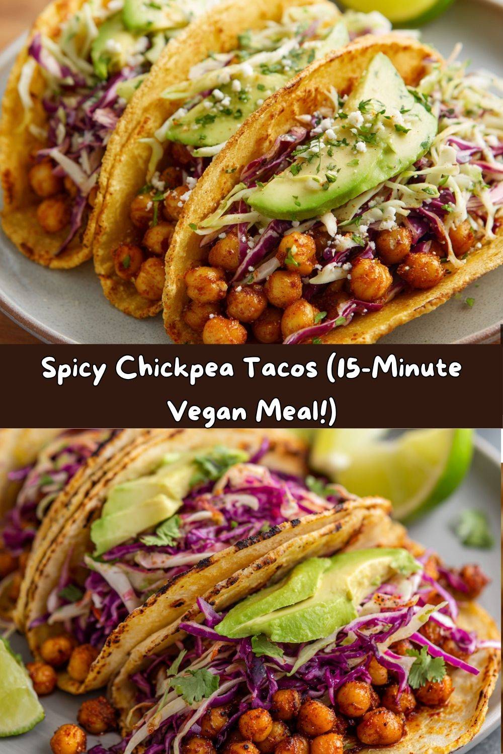 Spicy Chickpea Tacos