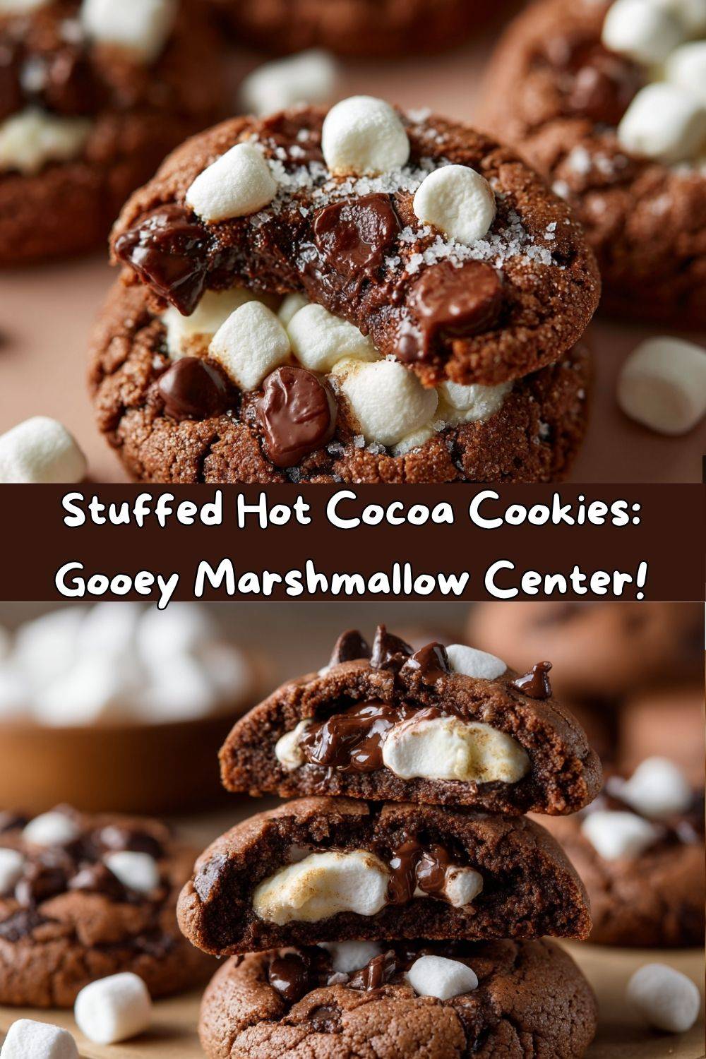 Stuffed Hot Cocoa Cookies