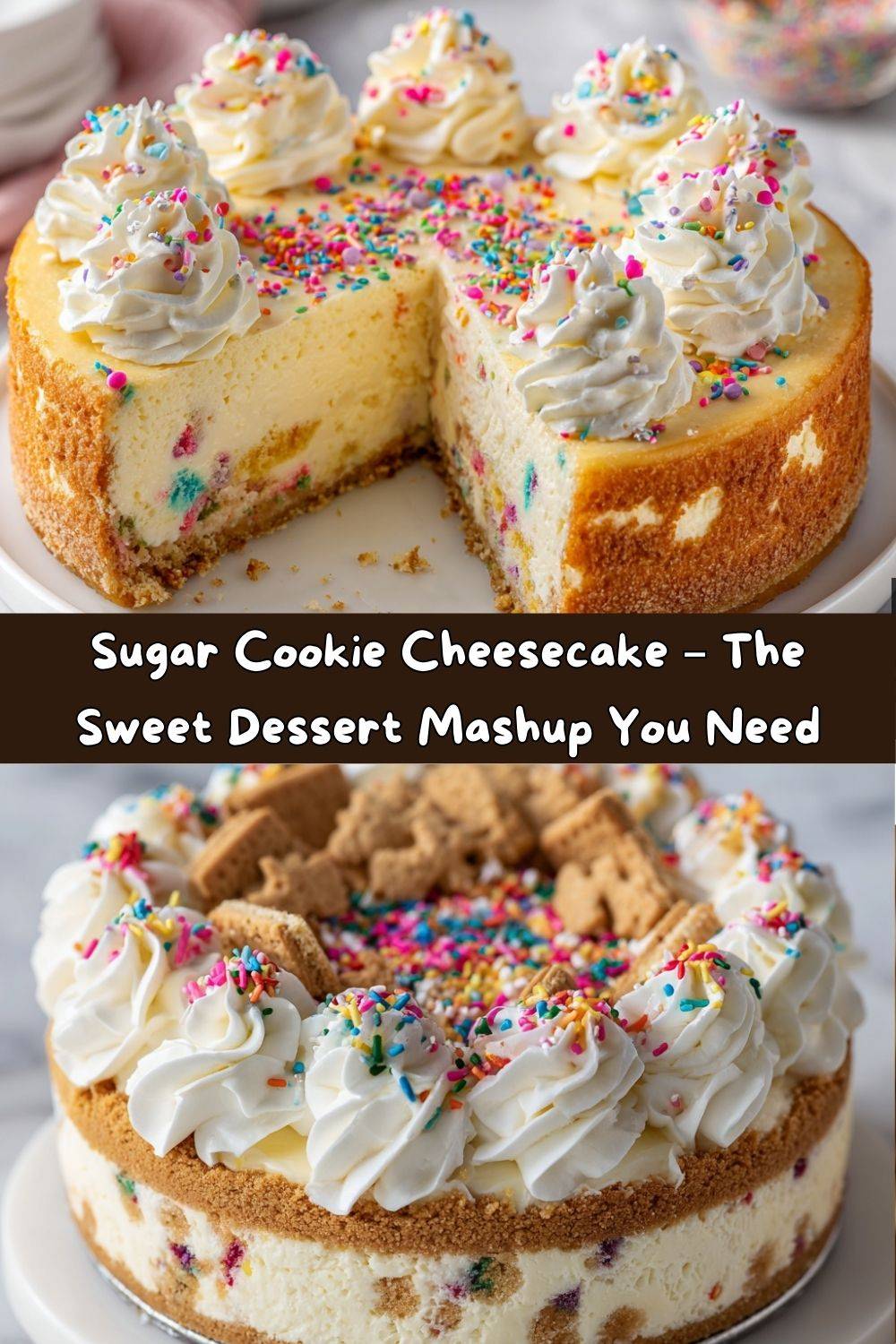 SUGAR COOKIE CHEESECAKE