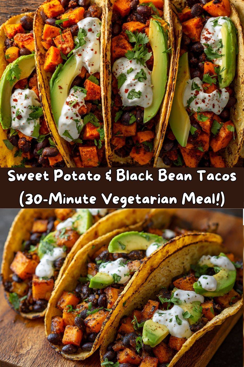 Sweet Potato & Black Bean Tacos