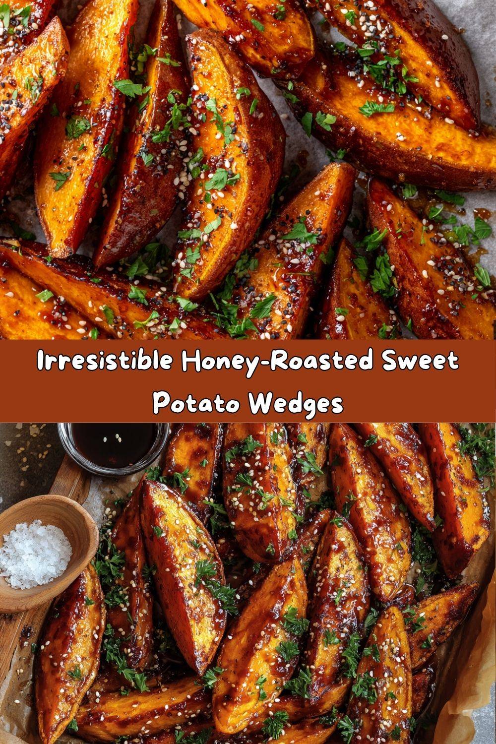Honey-Roasted Sweet Potato Wedges