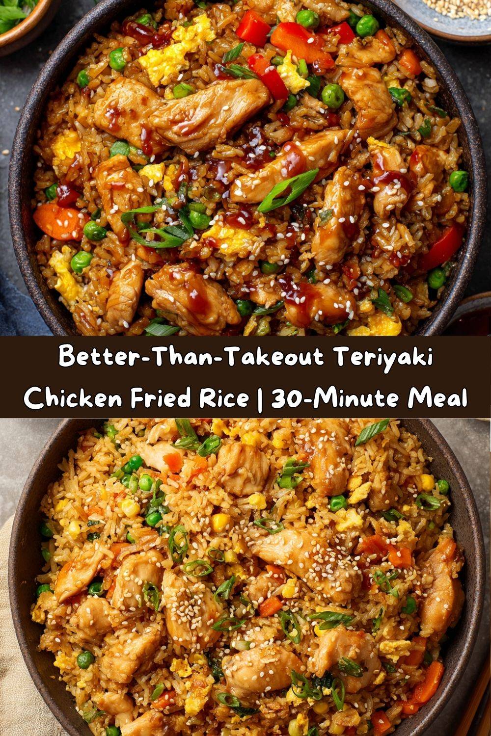 TERIYAKI CHICKEN FRIED RICE