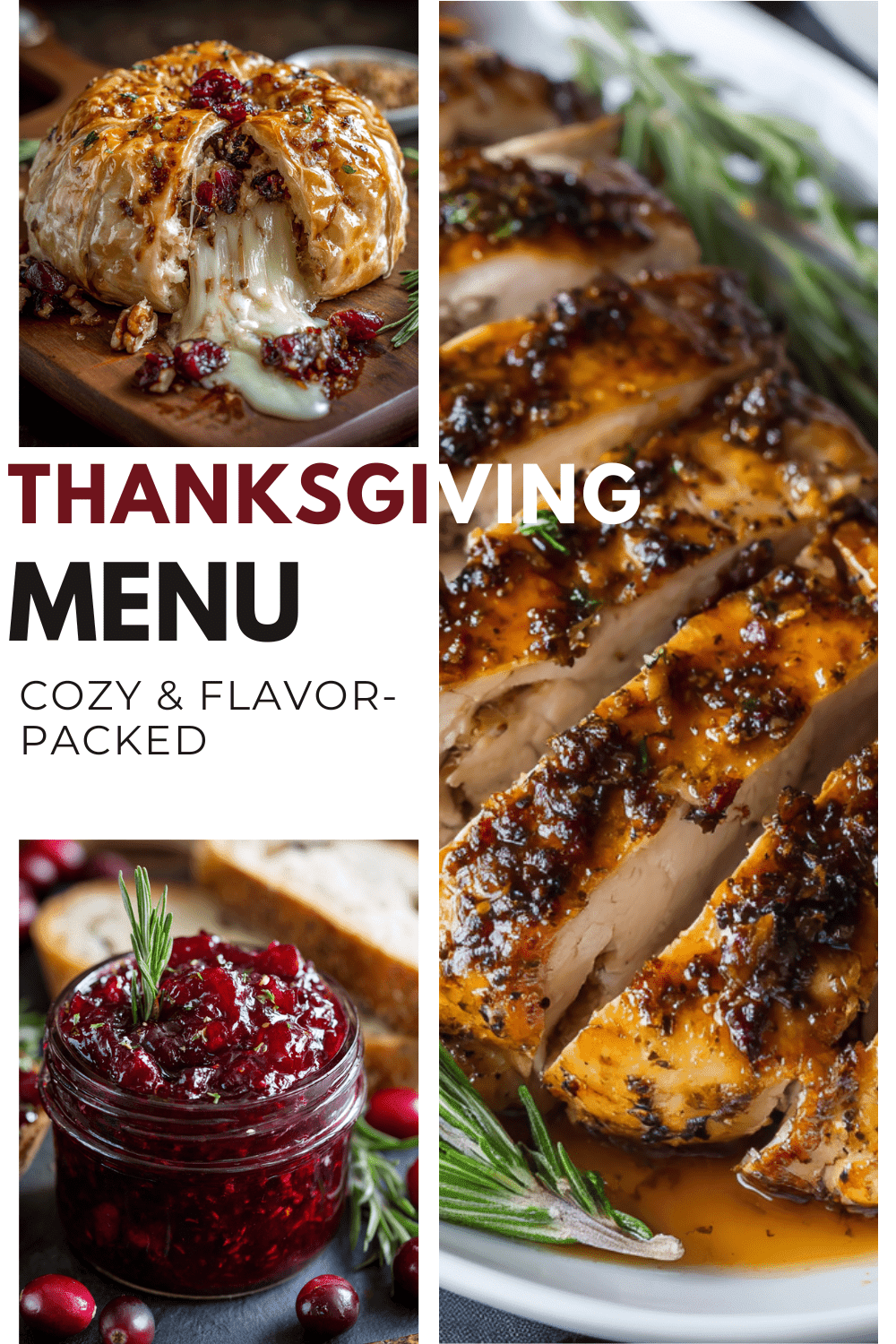 Thanksgiving Menu : Cozy & Flavor-Packed