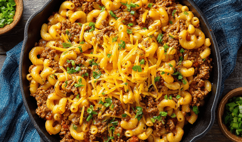 Coney Chili Mac Casserole