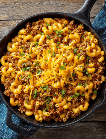 Coney Chili Mac Casserole