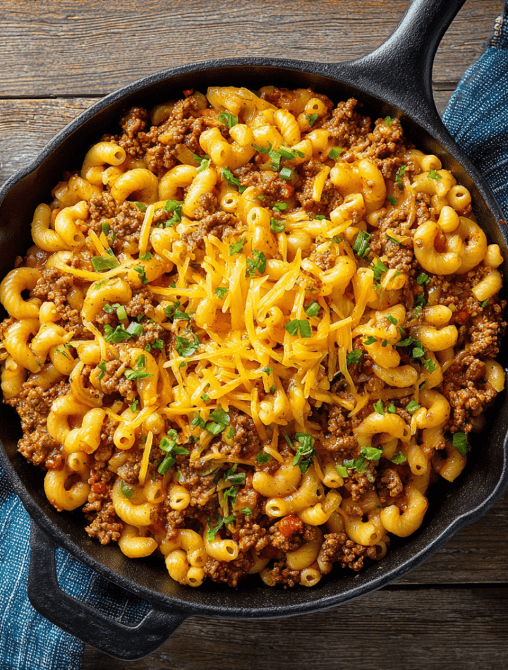 Coney Chili Mac Casserole