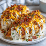 Creamy Bacon Ranch Chicken Bake