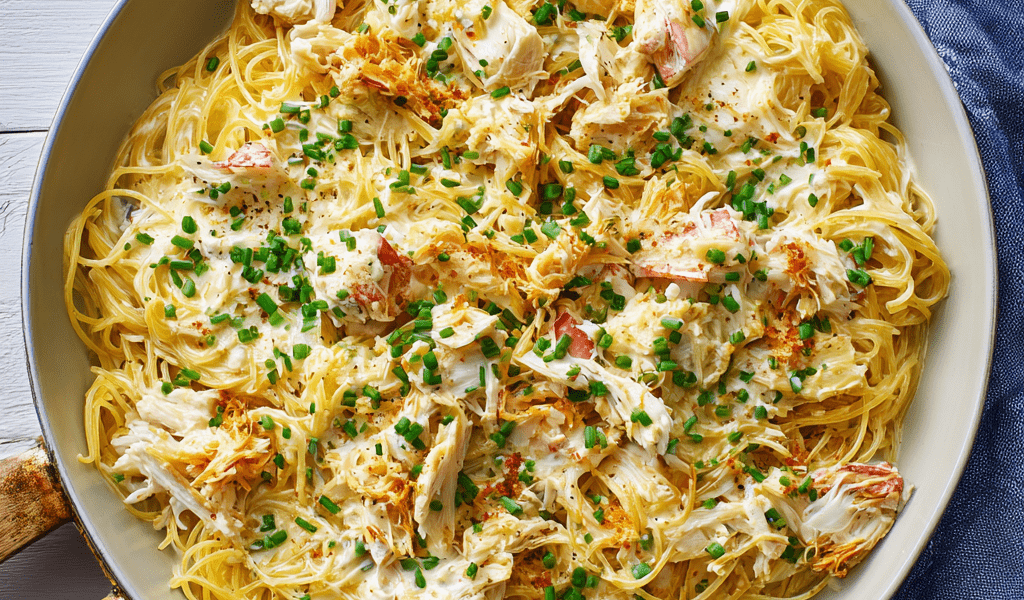 Crab Rangoon-Inspired Pasta