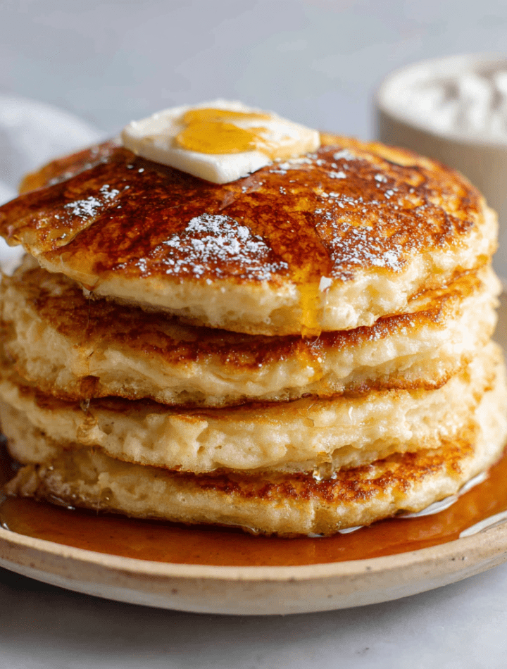 Fluffy Sourdough Discard Pancakes