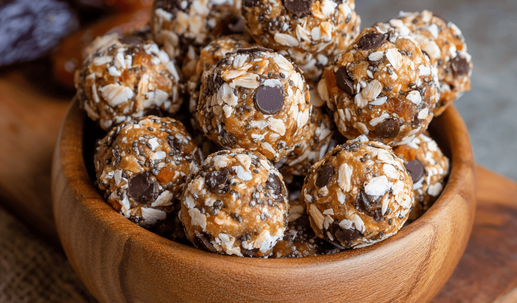 No-Bake Easy Energy Bombs