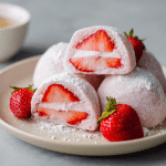 Homemade Strawberry Mochi